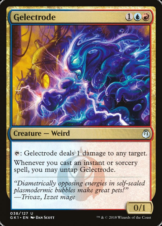 Gelectrode [Guilds of Ravnica Guild Kit] | Jomio and Rueliete's Cards and Comics