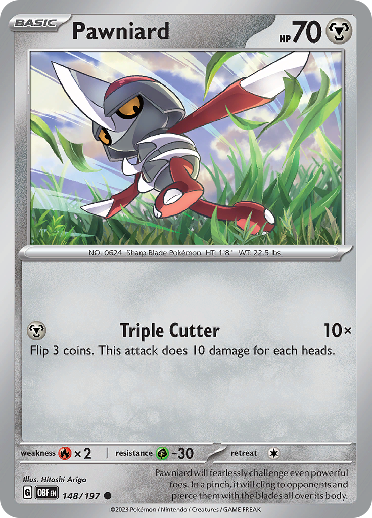 Pawniard (148/197) [Scarlet & Violet: Obsidian Flames] | Jomio and Rueliete's Cards and Comics