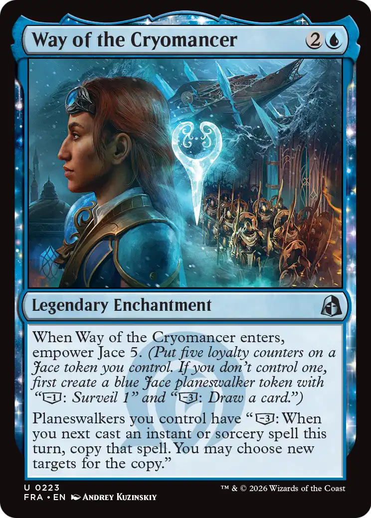 Way of the Cryomancer [Reality Fracture] | Jomio and Rueliete's Cards and Comics