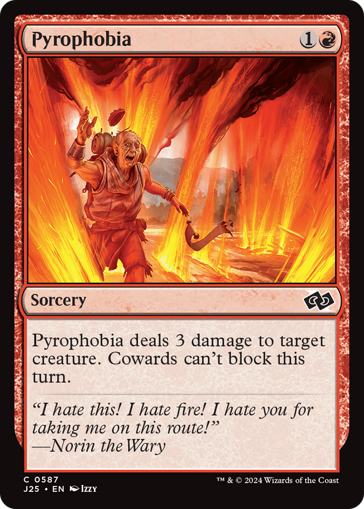 Pyrophobia [Foundations Jumpstart] | Jomio and Rueliete's Cards and Comics