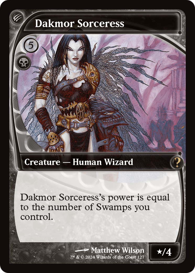 Dakmor Sorceress (Future Sight) [Mystery Booster 2] | Jomio and Rueliete's Cards and Comics
