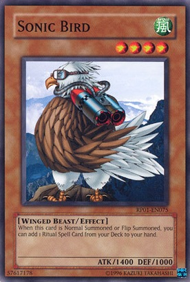 Sonic Bird [RP01-EN075] Common | Jomio and Rueliete's Cards and Comics