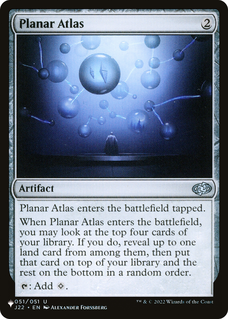 Planar Atlas [The List] | Jomio and Rueliete's Cards and Comics