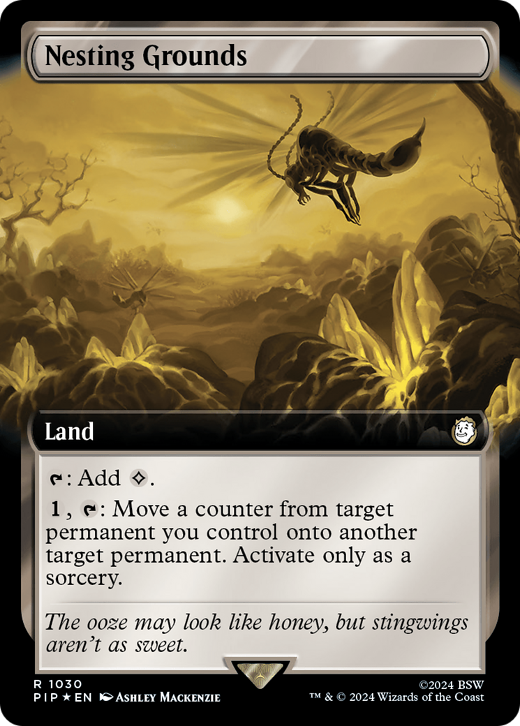 Nesting Grounds (Extended Art) (Surge Foil) [Fallout] | Jomio and Rueliete's Cards and Comics