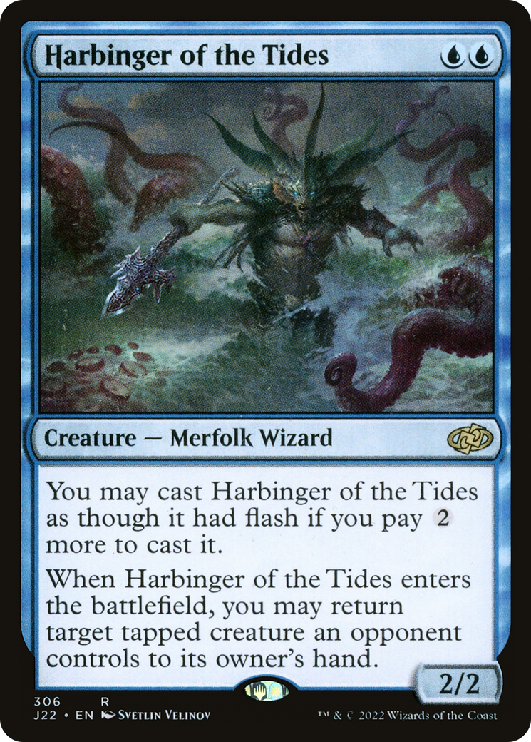 Harbinger of the Tides [Jumpstart 2022] | Jomio and Rueliete's Cards and Comics