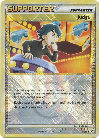 Judge (78/95) (League Promo) [HeartGold & SoulSilver: Unleashed] | Jomio and Rueliete's Cards and Comics
