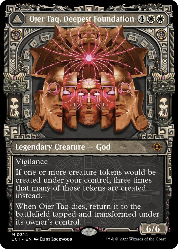 Ojer Taq, Deepest Foundation // Temple of Civilization (Showcase) [The Lost Caverns of Ixalan] | Jomio and Rueliete's Cards and Comics