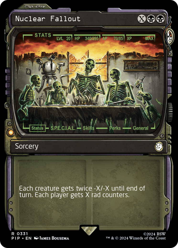 Nuclear Fallout (Showcase) [Fallout] | Jomio and Rueliete's Cards and Comics