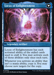 The Enigma Jewel // Locus of Enlightenment [The Lost Caverns of Ixalan Prerelease Cards] | Jomio and Rueliete's Cards and Comics