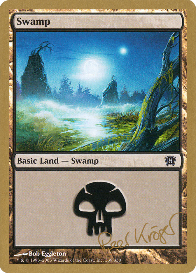 Swamp (pk339) (Peer Kroger) [World Championship Decks 2003] | Jomio and Rueliete's Cards and Comics