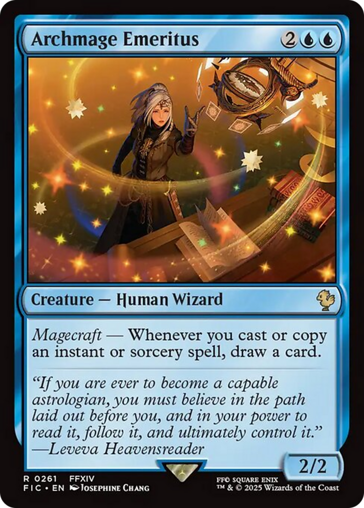 Archmage Emeritus [FINAL FANTASY Commander] | Jomio and Rueliete's Cards and Comics