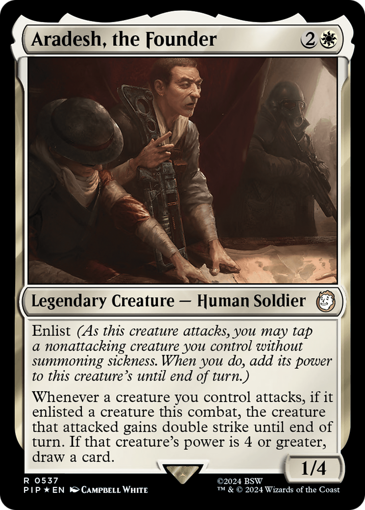 Aradesh, the Founder (Surge Foil) [Fallout] | Jomio and Rueliete's Cards and Comics