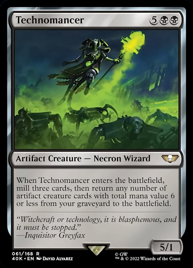 Technomancer (Surge Foil) [Warhammer 40,000] | Jomio and Rueliete's Cards and Comics
