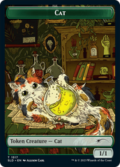 Dog // Cat Double-Sided Token [Secret Lair Commander Deck: Raining Cats and Dogs Tokens] | Jomio and Rueliete's Cards and Comics
