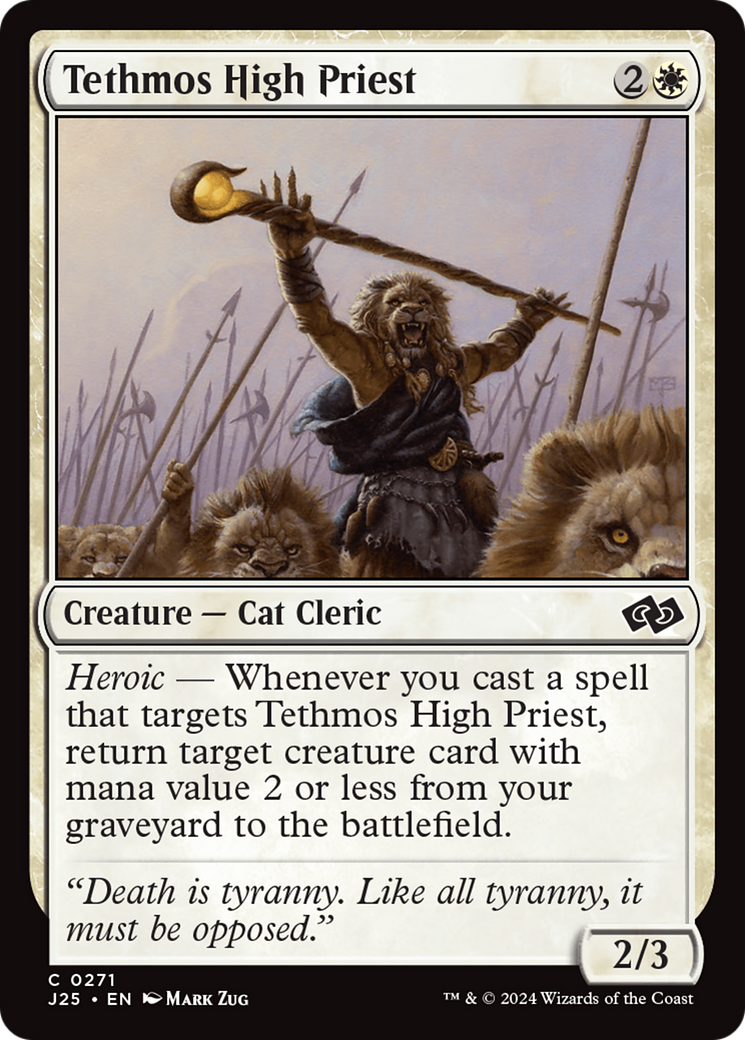 Tethmos High Priest [Foundations Jumpstart] | Jomio and Rueliete's Cards and Comics