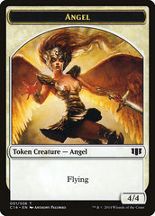 Angel // Cat Double-Sided Token [Commander 2014 Tokens] | Jomio and Rueliete's Cards and Comics