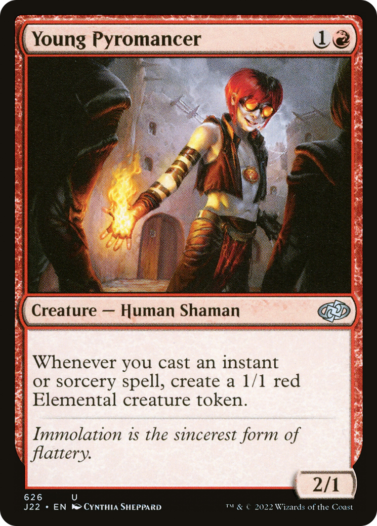 Young Pyromancer [Jumpstart 2022] | Jomio and Rueliete's Cards and Comics