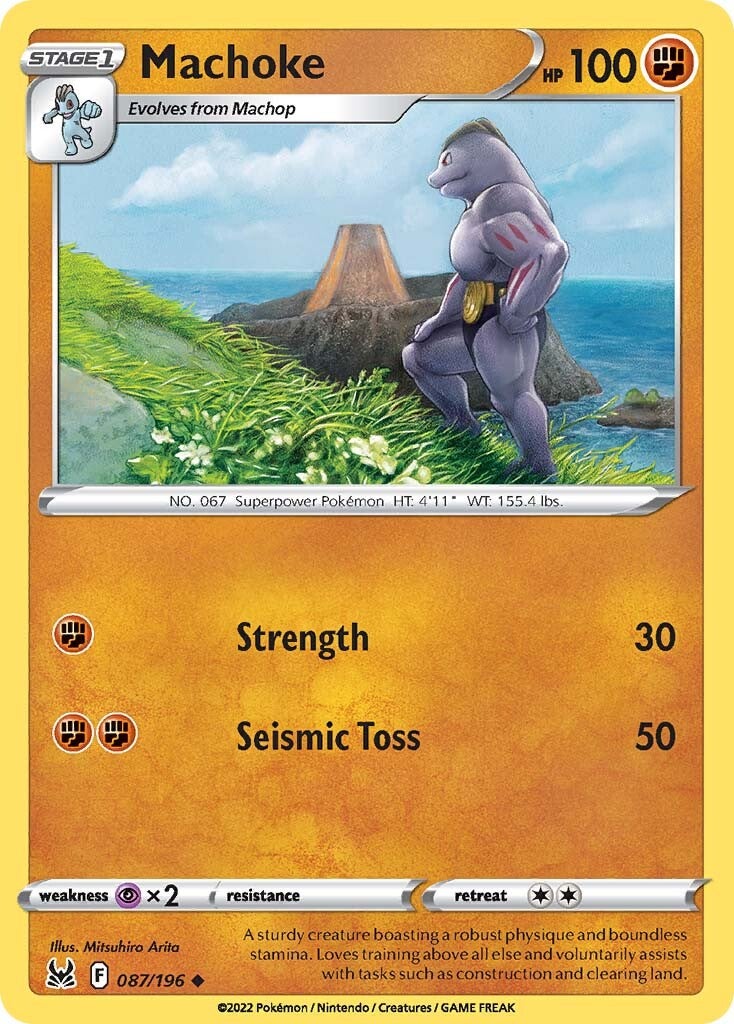 Machoke (087/196) [Sword & Shield: Lost Origin] | Jomio and Rueliete's Cards and Comics