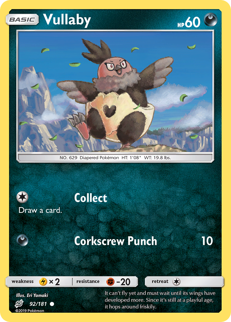 Vullaby (92/181) [Sun & Moon: Team Up] | Jomio and Rueliete's Cards and Comics
