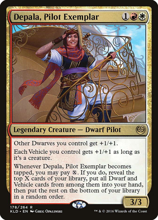 Depala, Pilot Exemplar [Kaladesh] | Jomio and Rueliete's Cards and Comics