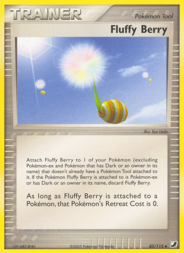 Fluffy Berry (85/115) [EX: Unseen Forces] | Jomio and Rueliete's Cards and Comics