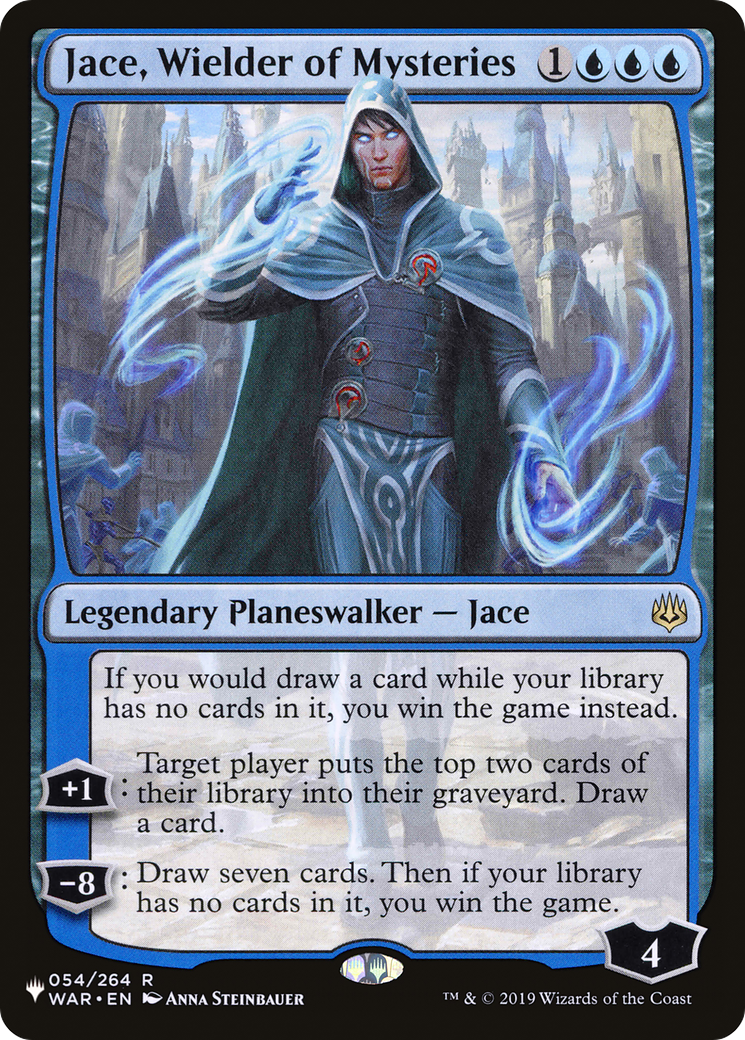 Jace, Wielder of Mysteries [The List] | Jomio and Rueliete's Cards and Comics