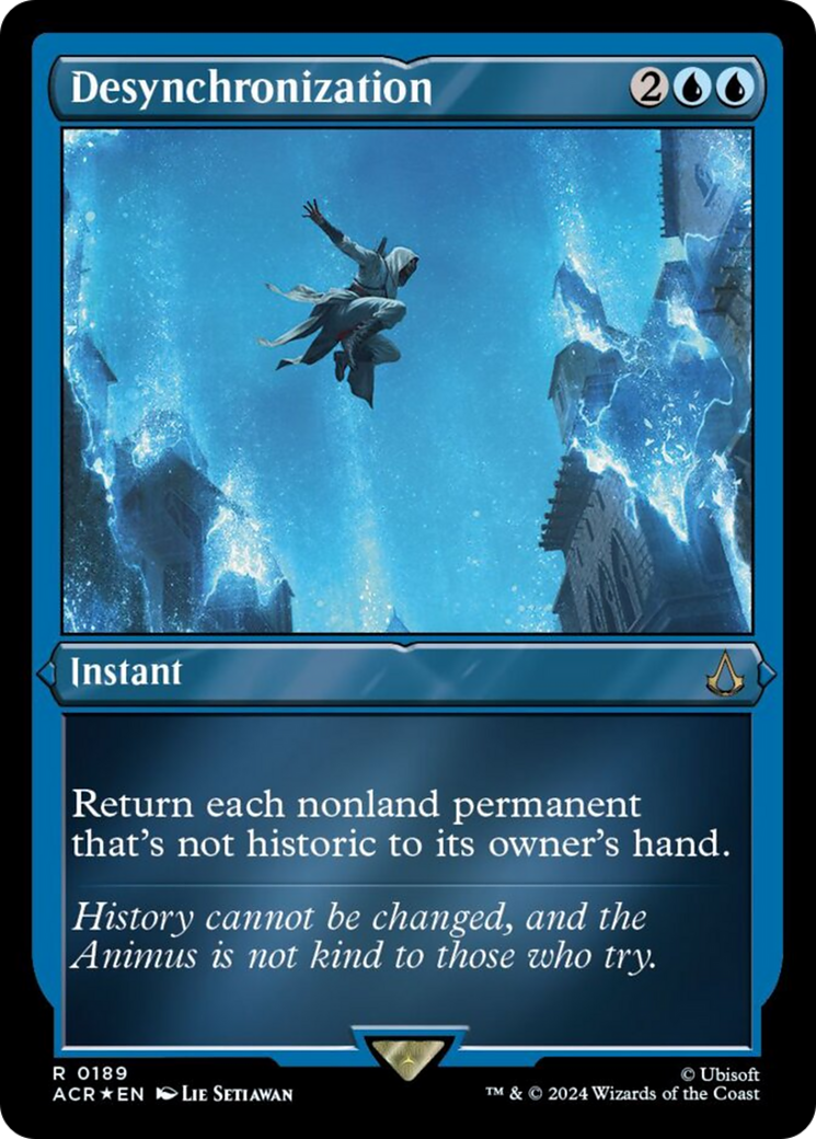 Desynchronization (Foil Etched) [Assassin's Creed] | Jomio and Rueliete's Cards and Comics