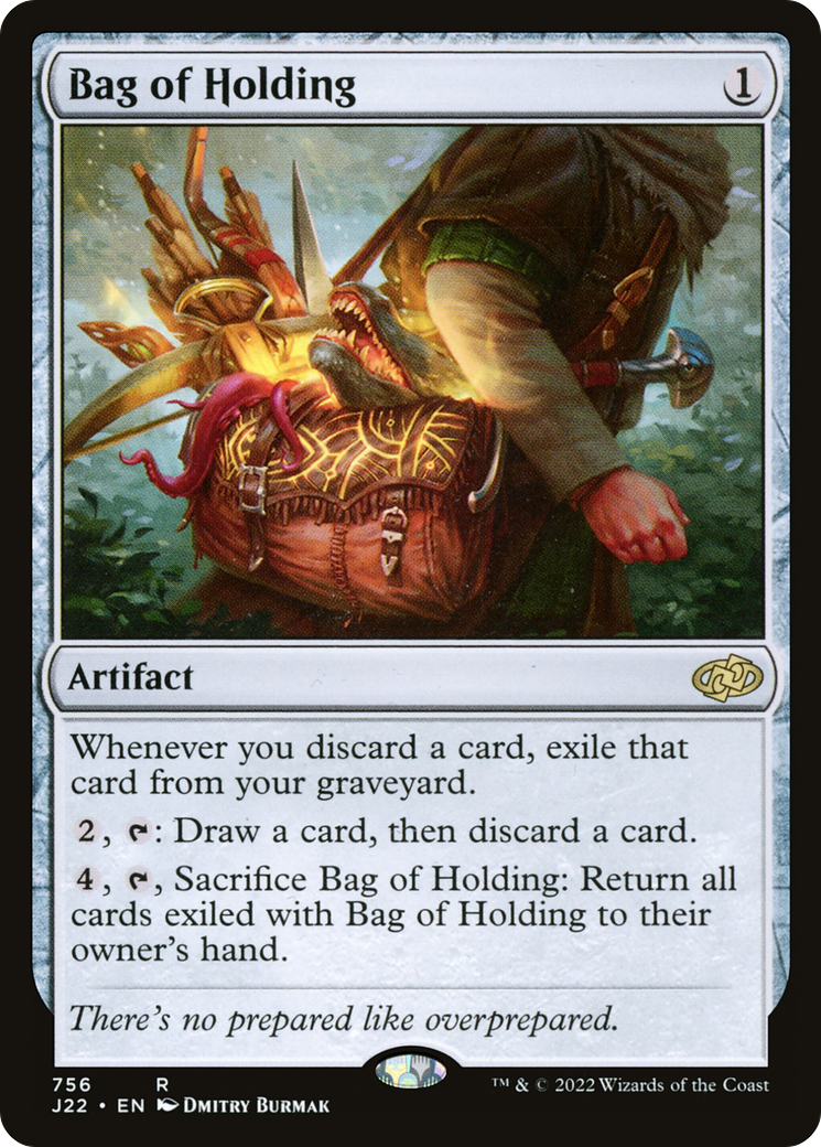 Bag of Holding [Jumpstart 2022] | Jomio and Rueliete's Cards and Comics