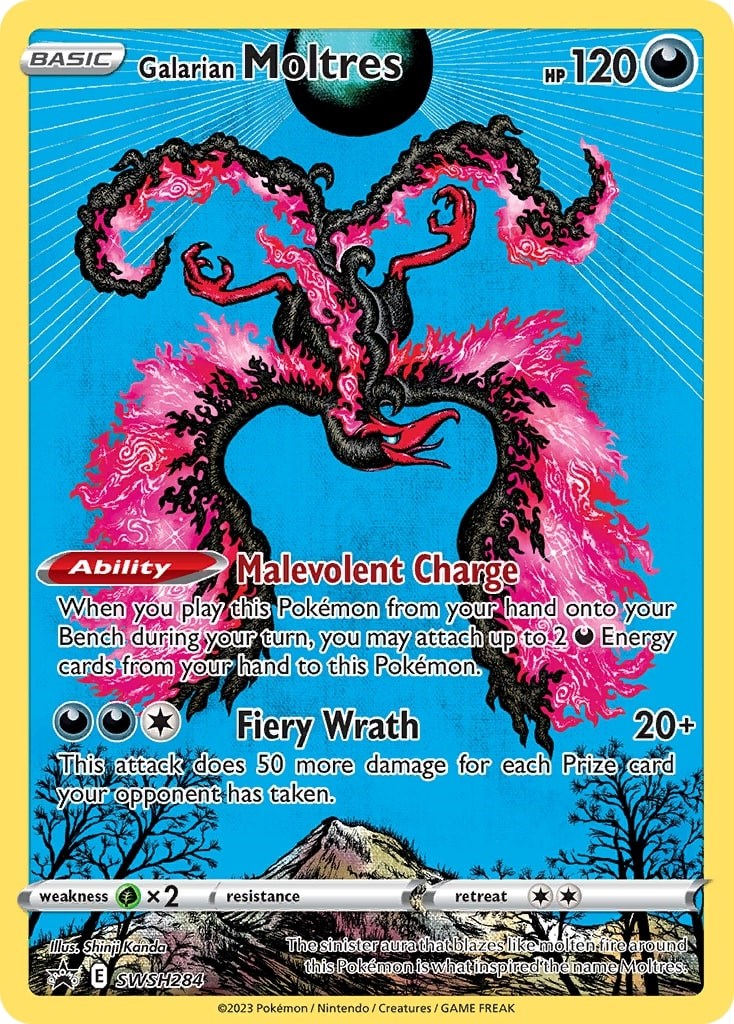 Galarian Moltres (SWSH284) [Sword & Shield: Black Star Promos] | Jomio and Rueliete's Cards and Comics