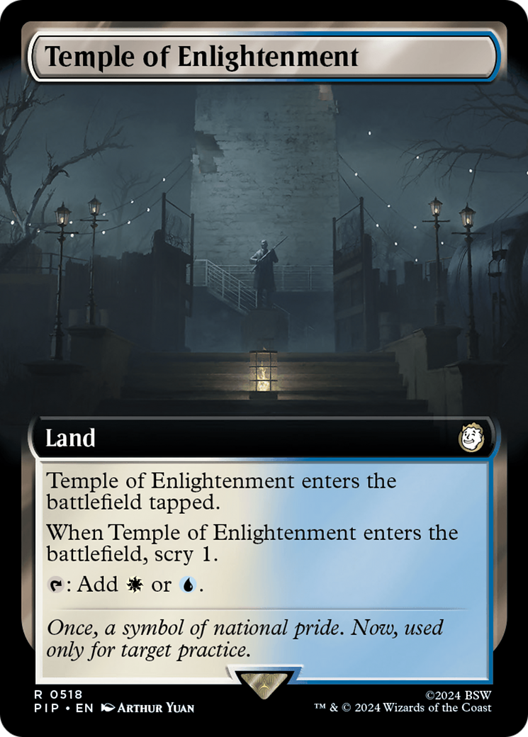 Temple of Enlightenment (Extended Art) [Fallout] | Jomio and Rueliete's Cards and Comics