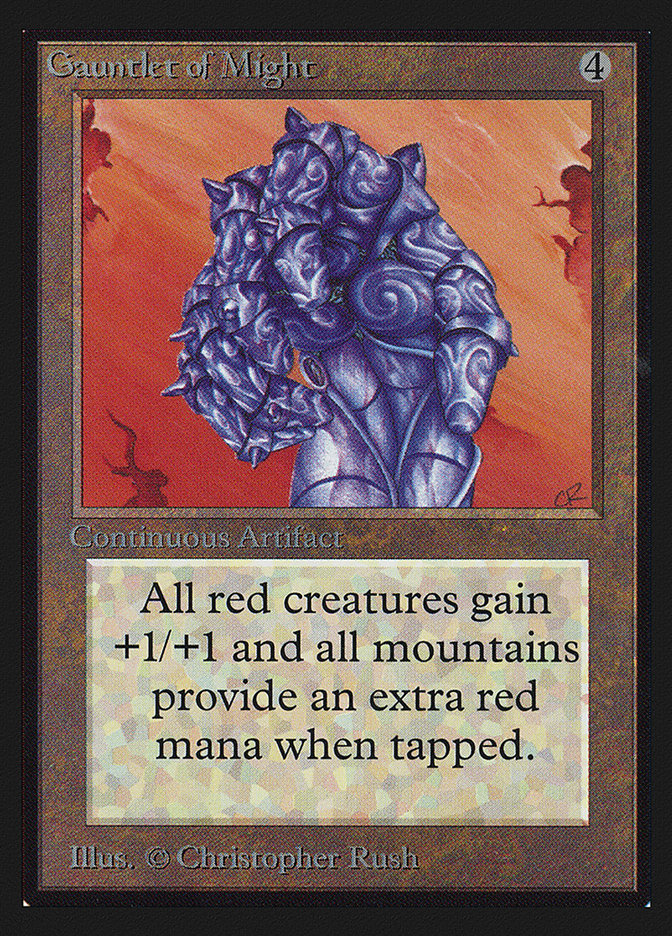 Gauntlet of Might [Collectors' Edition] | Jomio and Rueliete's Cards and Comics