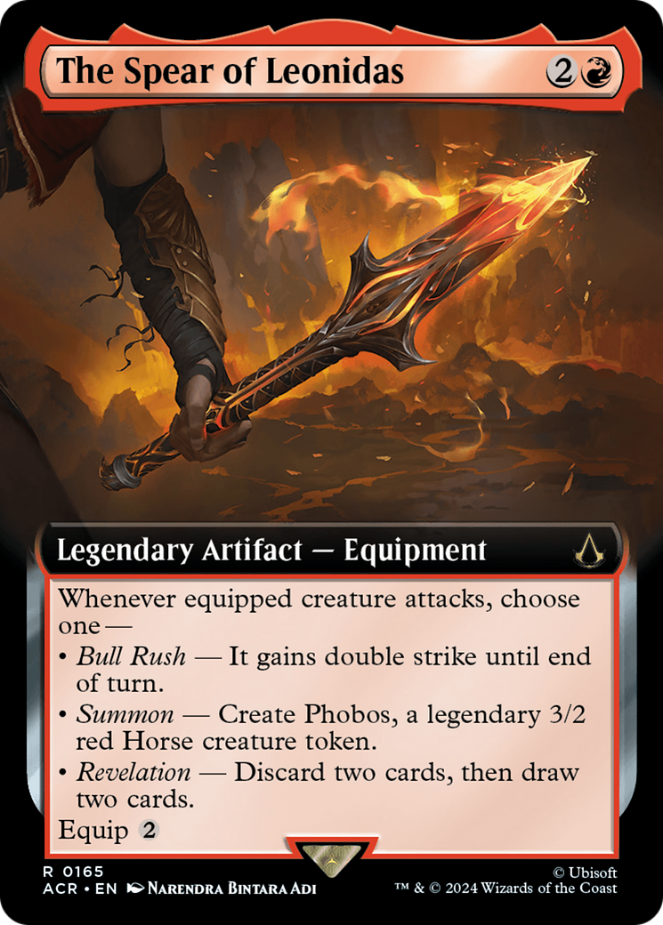 The Spear of Leonidas (Extended Art) [Assassin's Creed] | Jomio and Rueliete's Cards and Comics