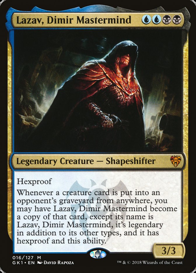 Lazav, Dimir Mastermind [Guilds of Ravnica Guild Kit] | Jomio and Rueliete's Cards and Comics