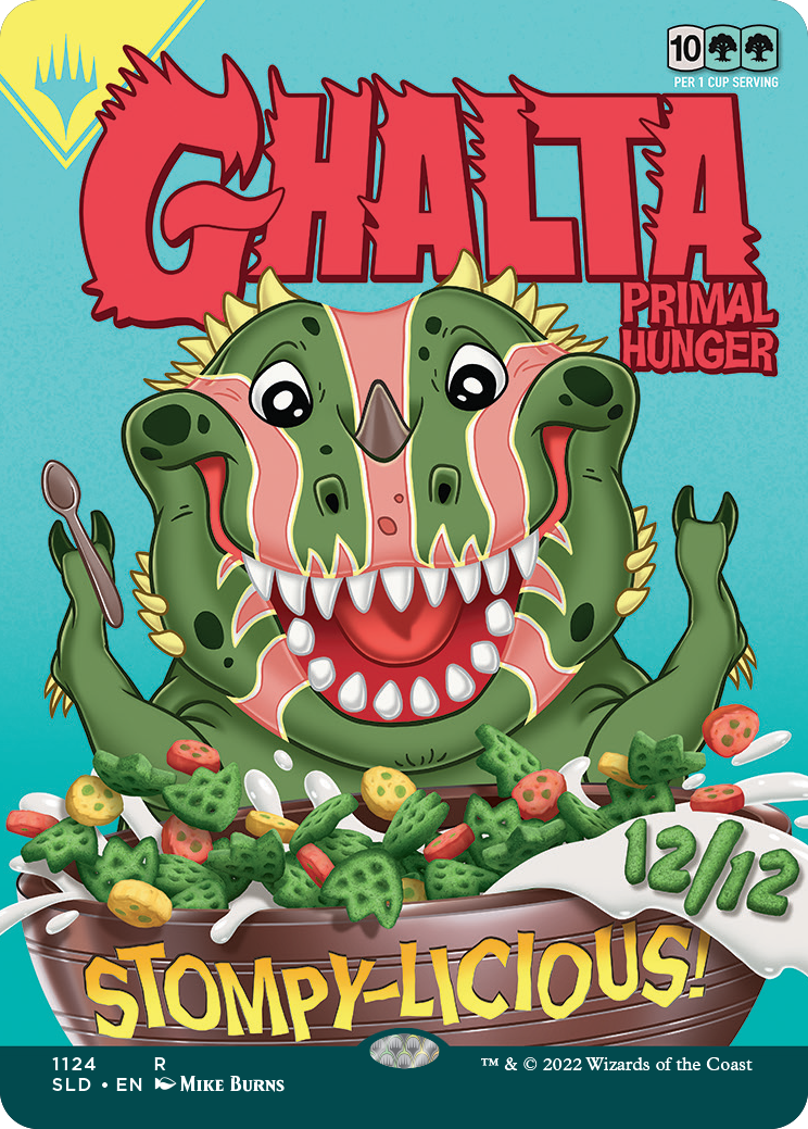 Ghalta, Primal Hunger (Borderless) [Secret Lair Drop Series] | Jomio and Rueliete's Cards and Comics