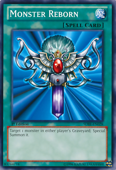 Monster Reborn [SDBE-EN028] Common | Jomio and Rueliete's Cards and Comics