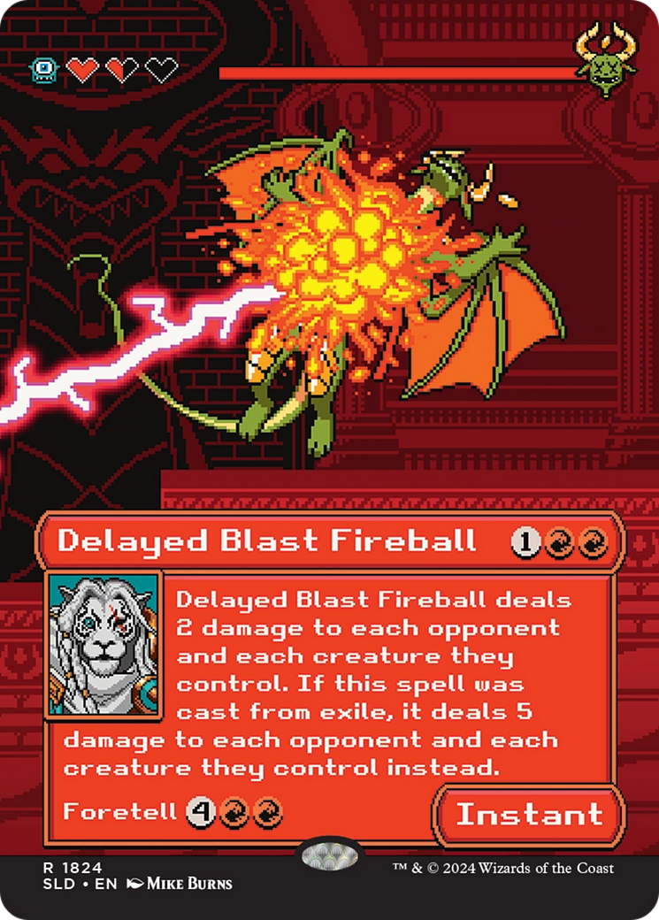 Delayed Blast Fireball [Secret Lair Drop Series] | Jomio and Rueliete's Cards and Comics