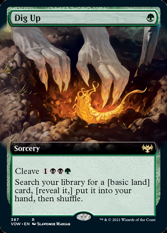 Dig Up (Extended Art) [Innistrad: Crimson Vow] | Jomio and Rueliete's Cards and Comics