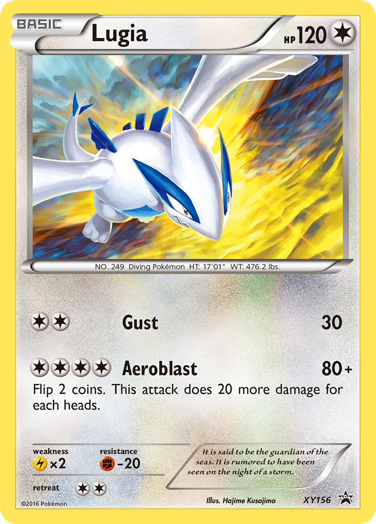 Lugia (XY156) [XY: Black Star Promos] | Jomio and Rueliete's Cards and Comics