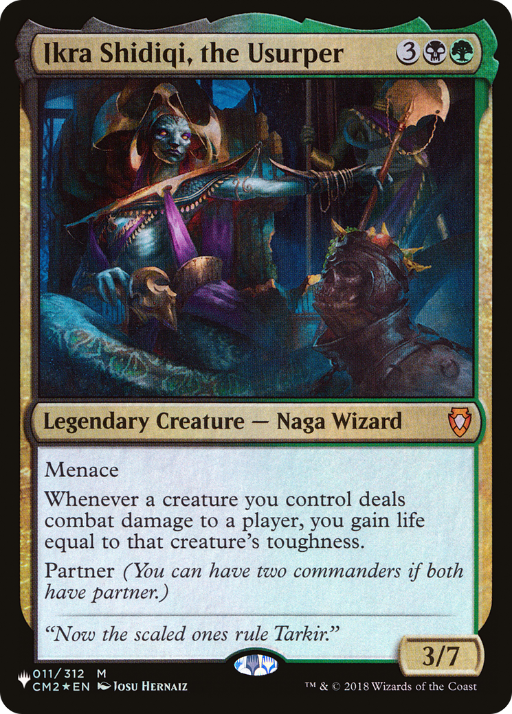 Ikra Shidiqi, the Usurper [The List] | Jomio and Rueliete's Cards and Comics