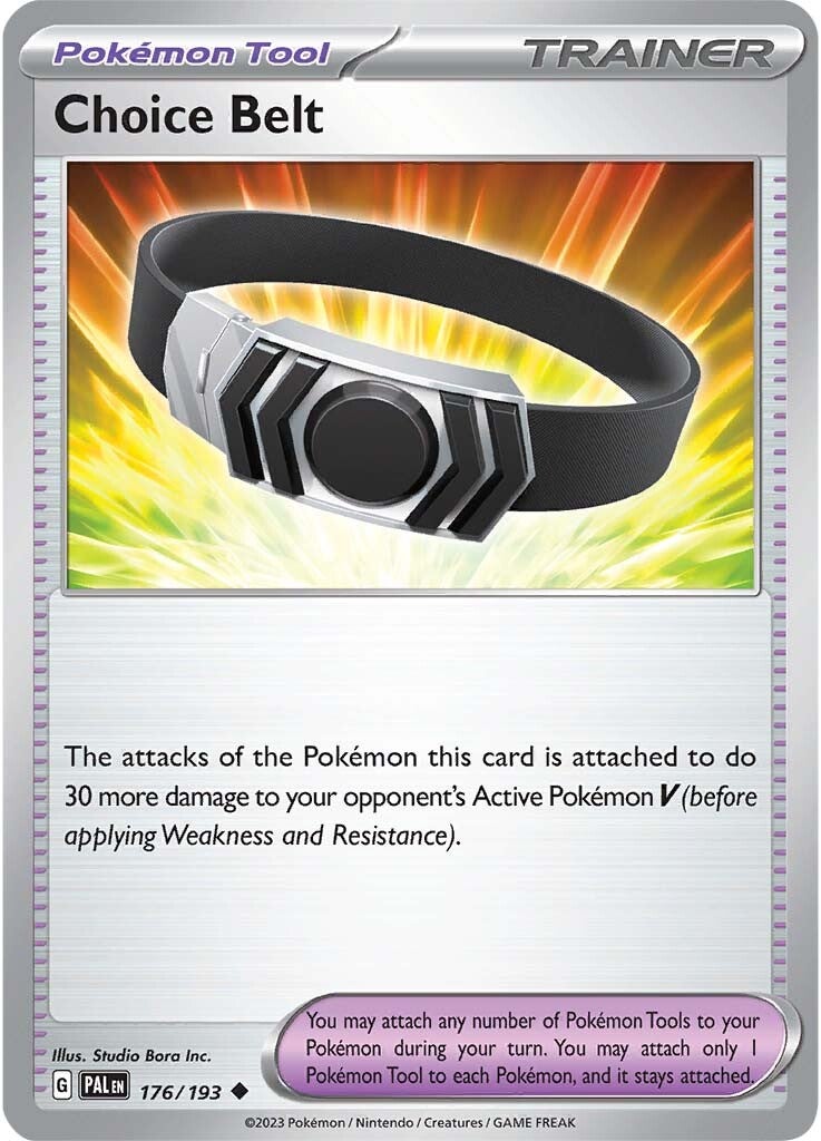 Choice Belt (176/193) [Scarlet & Violet: Paldea Evolved] | Jomio and Rueliete's Cards and Comics