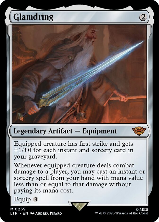 Glamdring [The Lord of the Rings: Tales of Middle-Earth] | Jomio and Rueliete's Cards and Comics