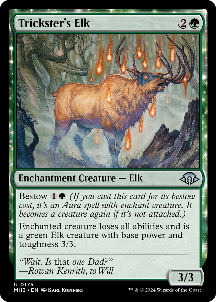 Trickster's Elk [Modern Horizons 3] | Jomio and Rueliete's Cards and Comics