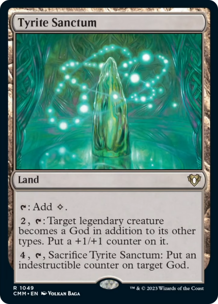 Tyrite Sanctum [Commander Masters] | Jomio and Rueliete's Cards and Comics