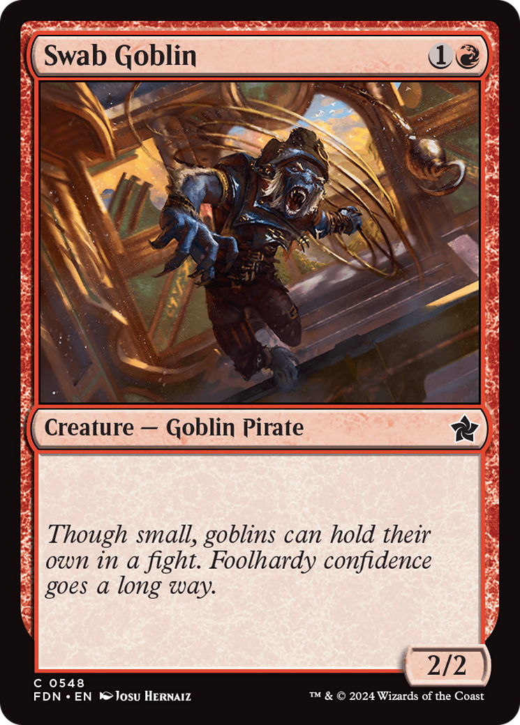 Swab Goblin [Foundations] | Jomio and Rueliete's Cards and Comics