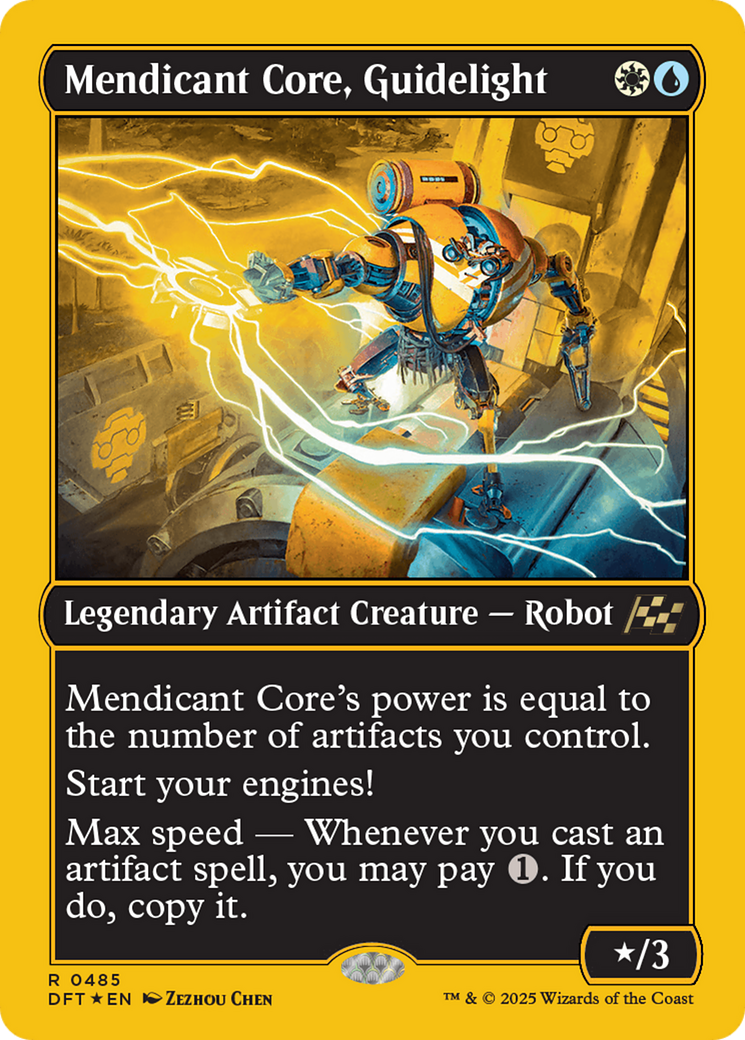 Mendicant Core, Guidelight (First-Place Foil) [Aetherdrift] | Jomio and Rueliete's Cards and Comics