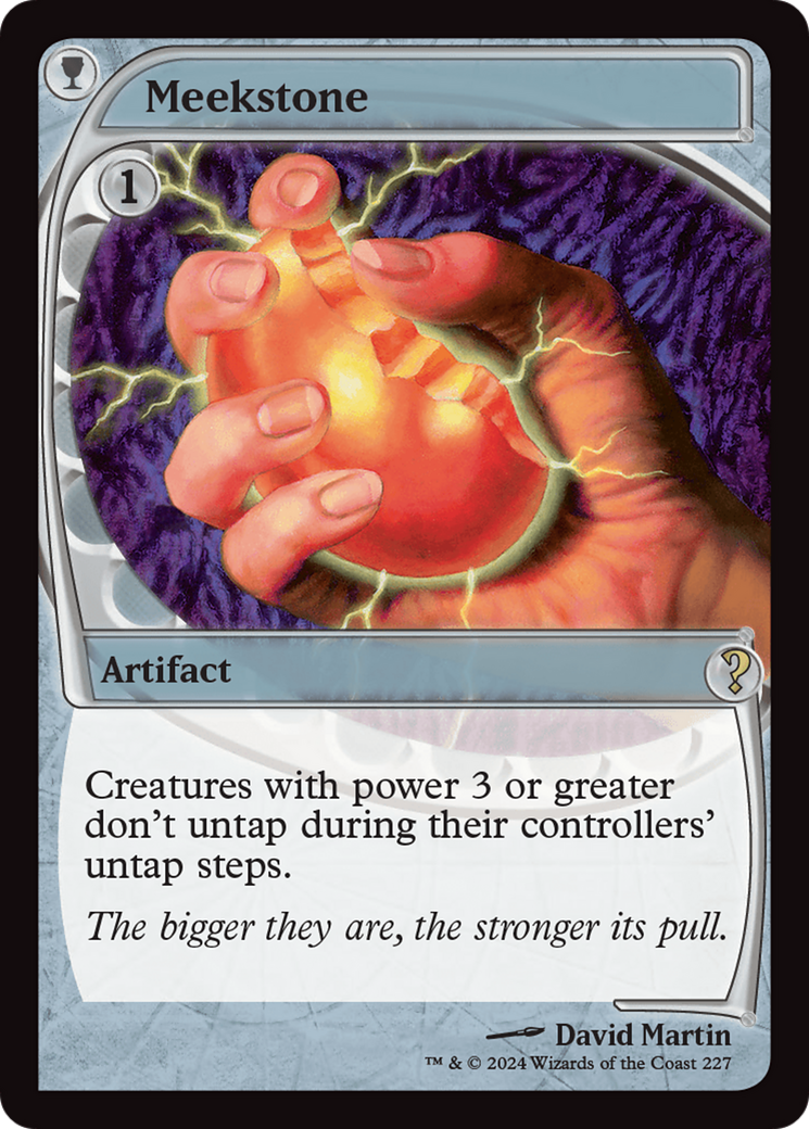 Meekstone (Future Sight) [Mystery Booster 2] | Jomio and Rueliete's Cards and Comics