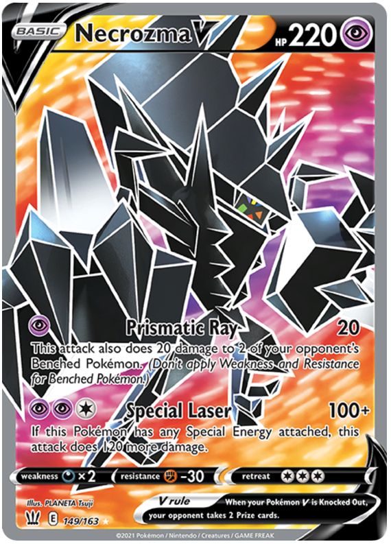 Necrozma V (149/163) [Sword & Shield: Battle Styles] | Jomio and Rueliete's Cards and Comics