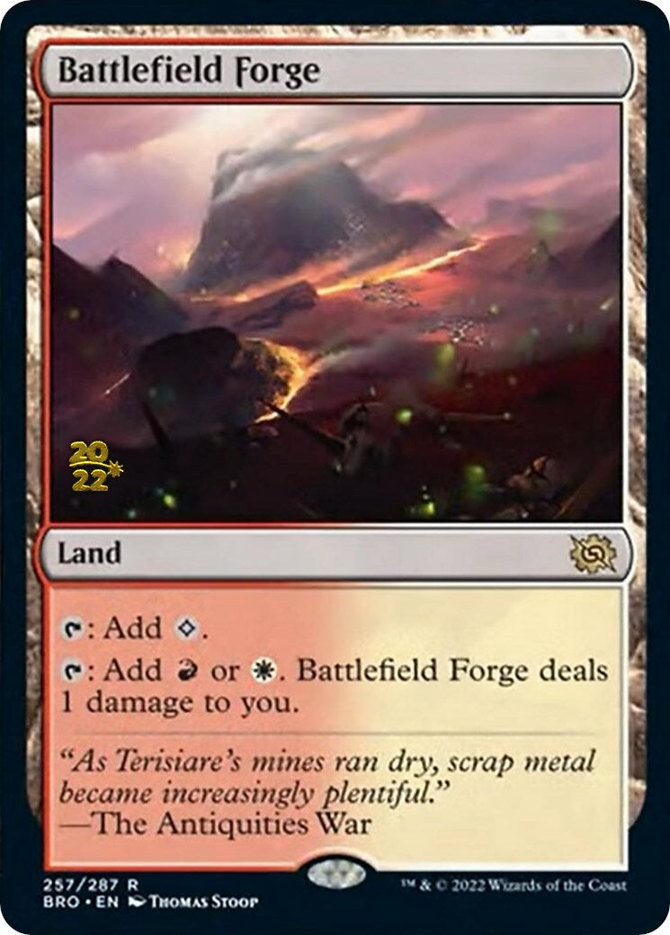 Battlefield Forge [The Brothers' War Prerelease Promos] | Jomio and Rueliete's Cards and Comics