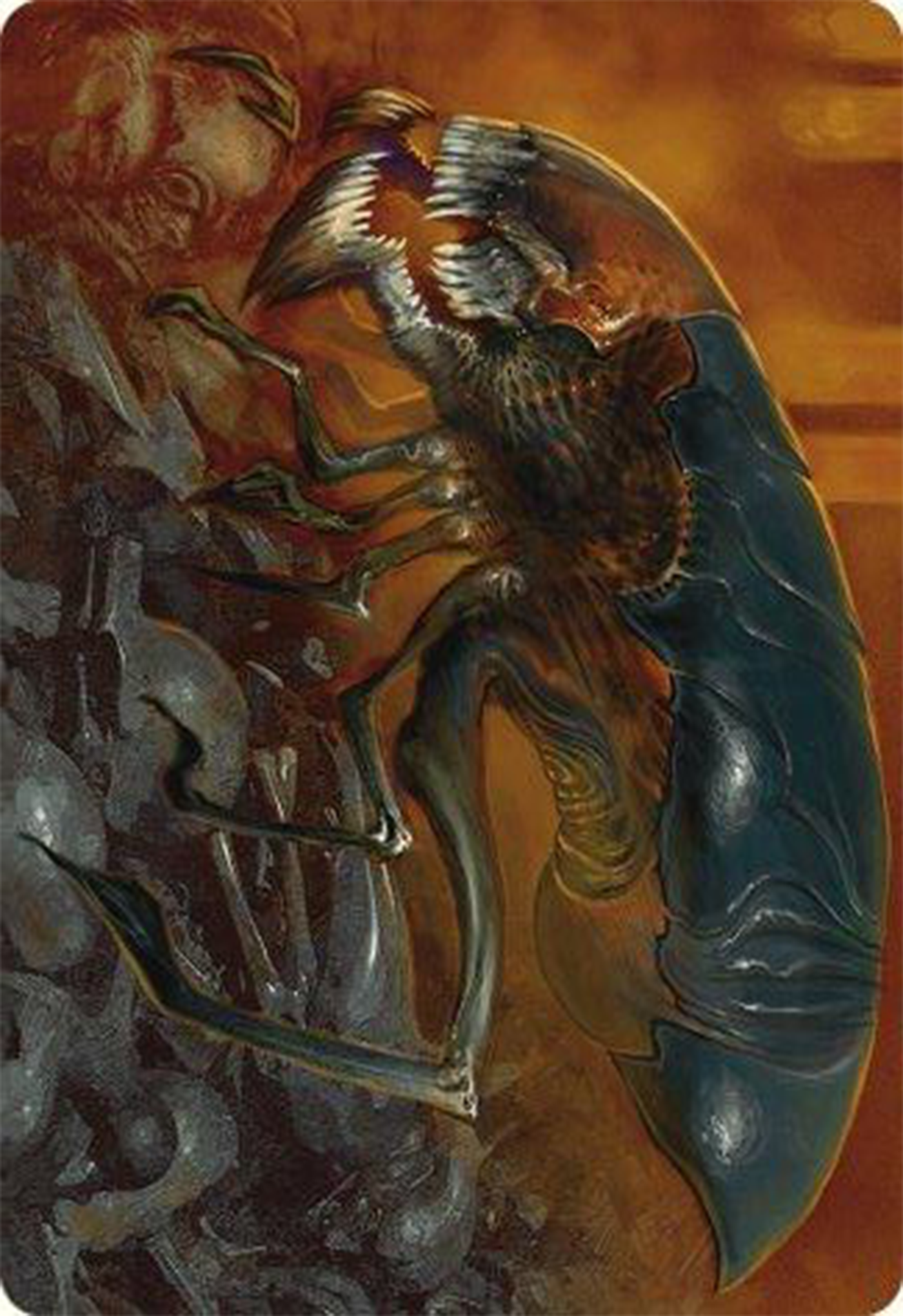 Cranial Ram Art Card [Modern Horizons 3 Art Series] | Jomio and Rueliete's Cards and Comics