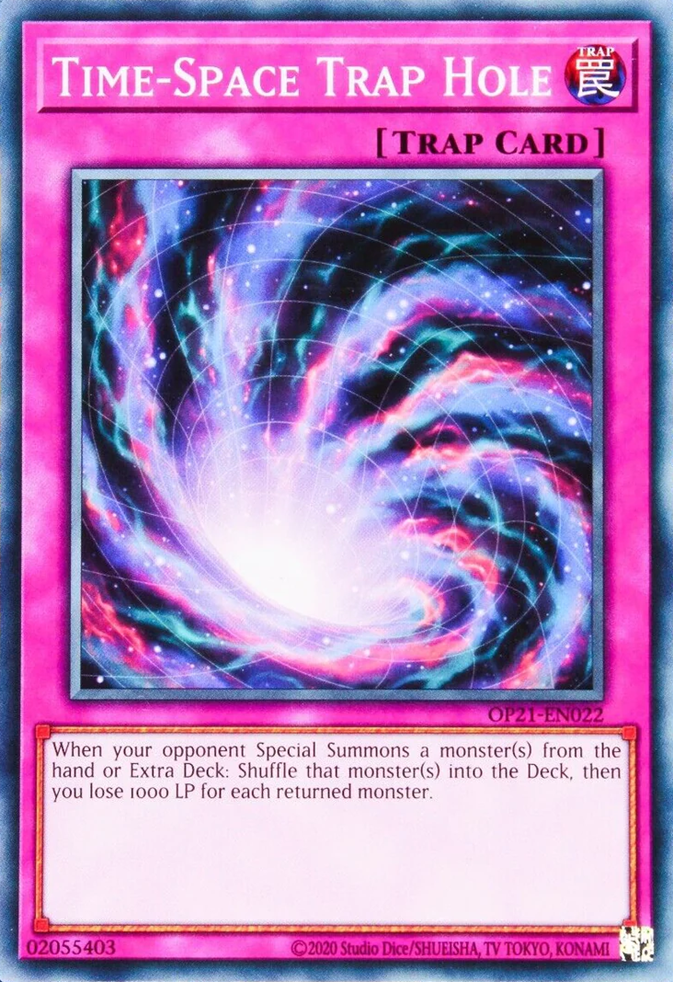 Time-Space Trap Hole [OP21-EN022] Common | Jomio and Rueliete's Cards and Comics